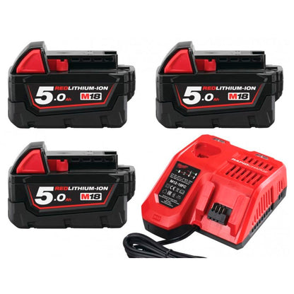 PACK BATTERIE 18V 3X +CHARGEUR+M12 GRATIS, Debrico, magasin de matériaux de construction sur Bruxelles