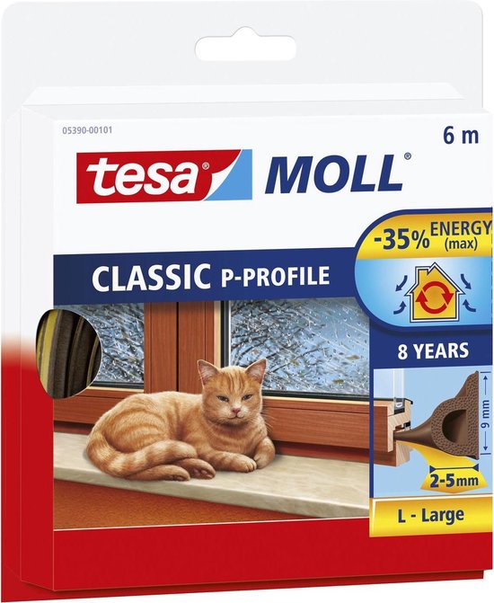TESA CLASSIC P PROFIEL BRUIN 8JR, 6M