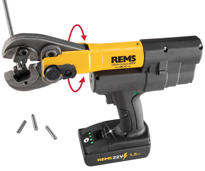 REMS MINI-PRESS 22V ACC LI-ION 