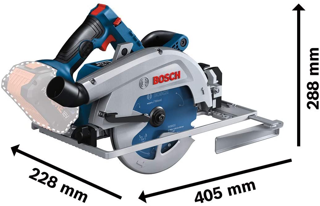 Scie circulaire sans fil GKS 18V-68 GC SOLO, Debrico, magasin de matériaux de construction sur Bruxelles