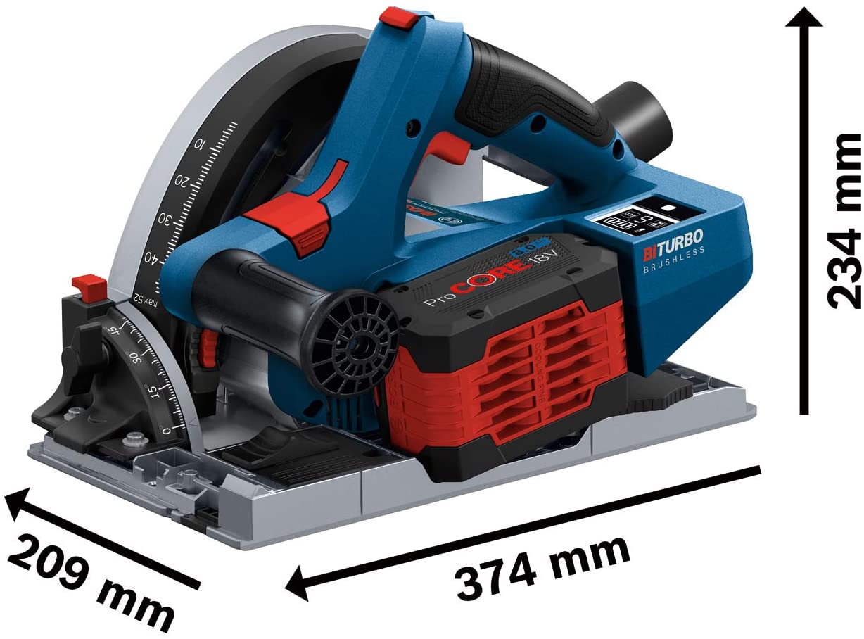 SCIE CIRCULAIRE GKT 18V-52 GC, Debrico, magasin de matériaux de construction sur Bruxelles