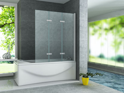 PAROI DE BAIGNOIRE 6 MM 1300 X 1400 CM 3 VOLETS, Debrico, magasin de matériaux de construction sur Bruxelles