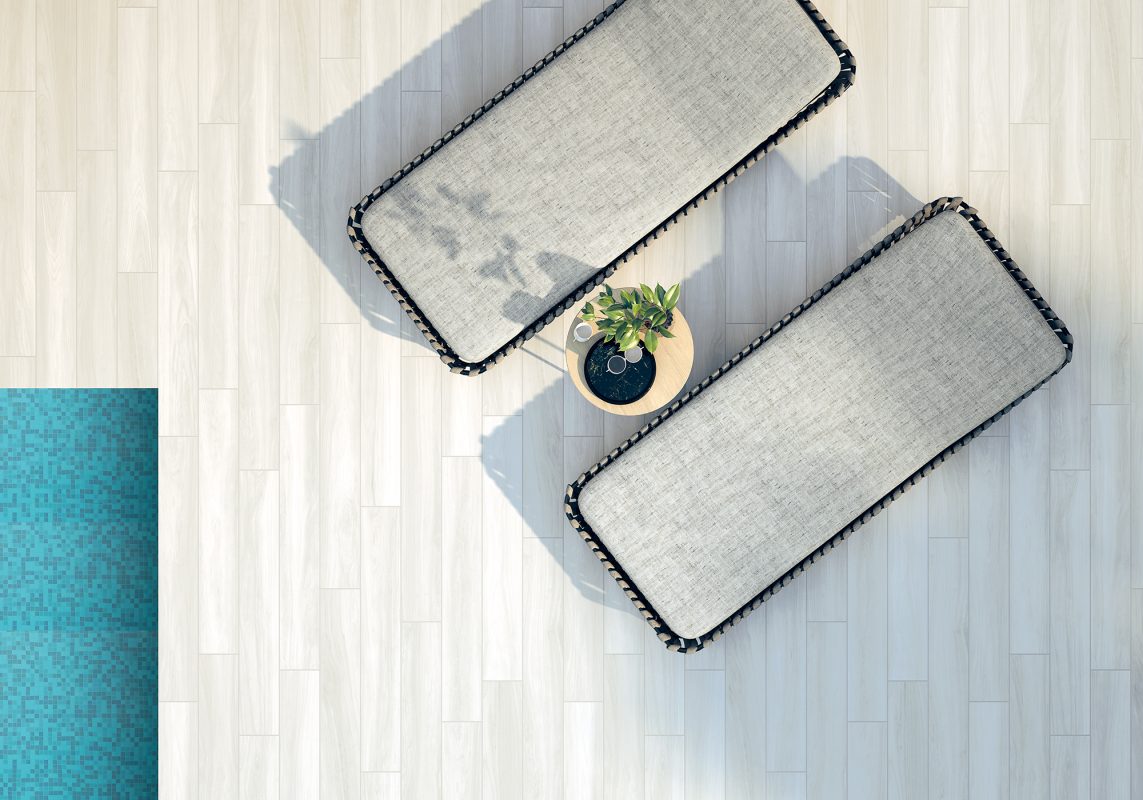 CARRELAGE DORMA WHITE 17X114 (0,97M²/PQ)