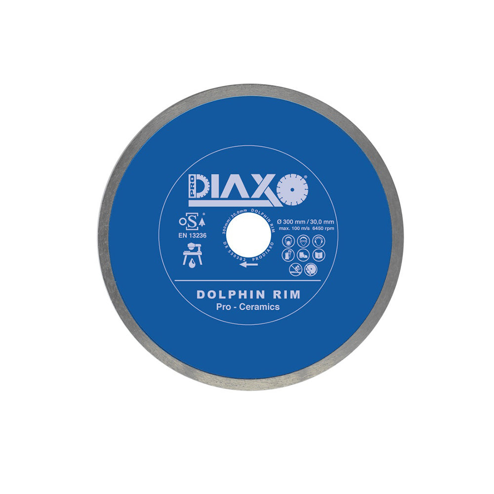 DISQUE DIAMANTE DOLPHIN RIM - 300 X 30,0/25,4 MM - PRO CERAMICS,Debrico, magasin de matériaux de construction sur Bruxelles