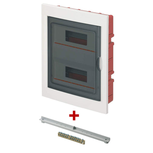 COFFRET ELECTRIQUE CANALI ENCASTRABLE 72 MODULES lP40, Debrico, magasin de matériaux de construction sur Bruxelles