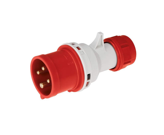 FICHE MALE IP44 380/415V 3P+T 32A INDUSTRIELLE CE