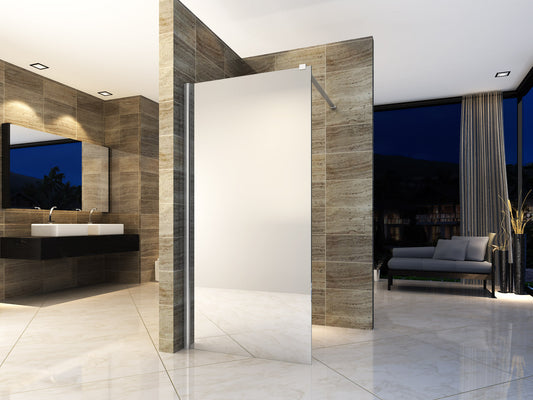 PAROI DE DOUCHE VERRE MIROIR 8 MM 1000 X 2000, Debrico, magasin de matériaux de construction sur Bruxelles