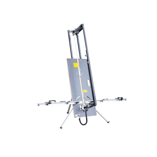 TABLE DE COUPE POLYSTYRÈNE REPLIABLE / SET EN COFFRE / L=810-1400 MM x D=32 MM, Debrico, magasin de matériaux de construction sur Bruxelles