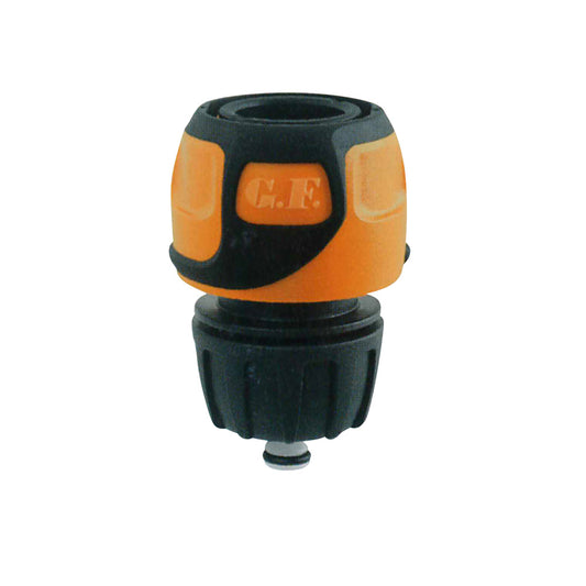 RACCORD RAPIDE -  1/2" - 5/8" AQUASTOP - SOFT GRIP