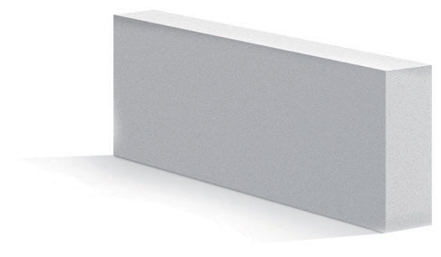 CELLULAR SEAT BLOCK H+H C4/500 625*250 190MM