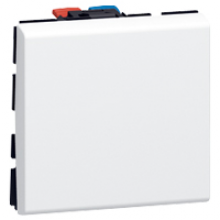 LEGRAND MOSAIC SWITCH 10A 250V 2 Pol White