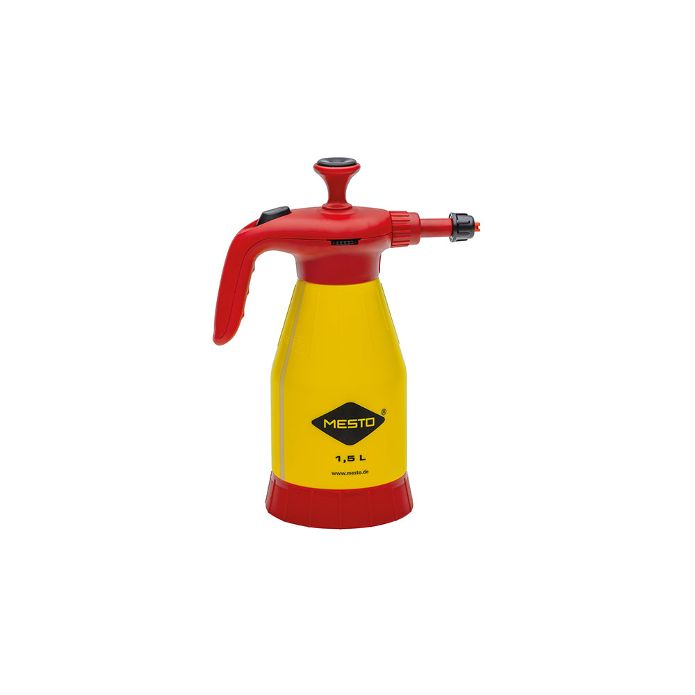 PULVERISATEUR (FPM) JAUNE - 1,5 L., POMPE NYLON, PH 1-9, Debrico, magasin de matériaux de construction sur Bruxelles