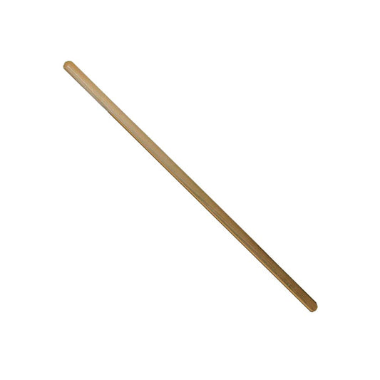 STRAIGHT HANDLE FOR SCRAPER - HARDWOOD - 130 CM
