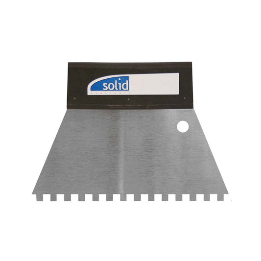 Debrico, magasin de matériaux de construction sur Bruxelles, COUTEAU A COLLE, DENTURE CARRÉE 180 MM - 6 X 6 MM, 