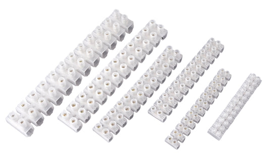 BARRETTES DE CONNEXION 10 MM 12 POL 380V (10PCS), Debrico, magasin de matériaux de construction sur Bruxelles et Laeken