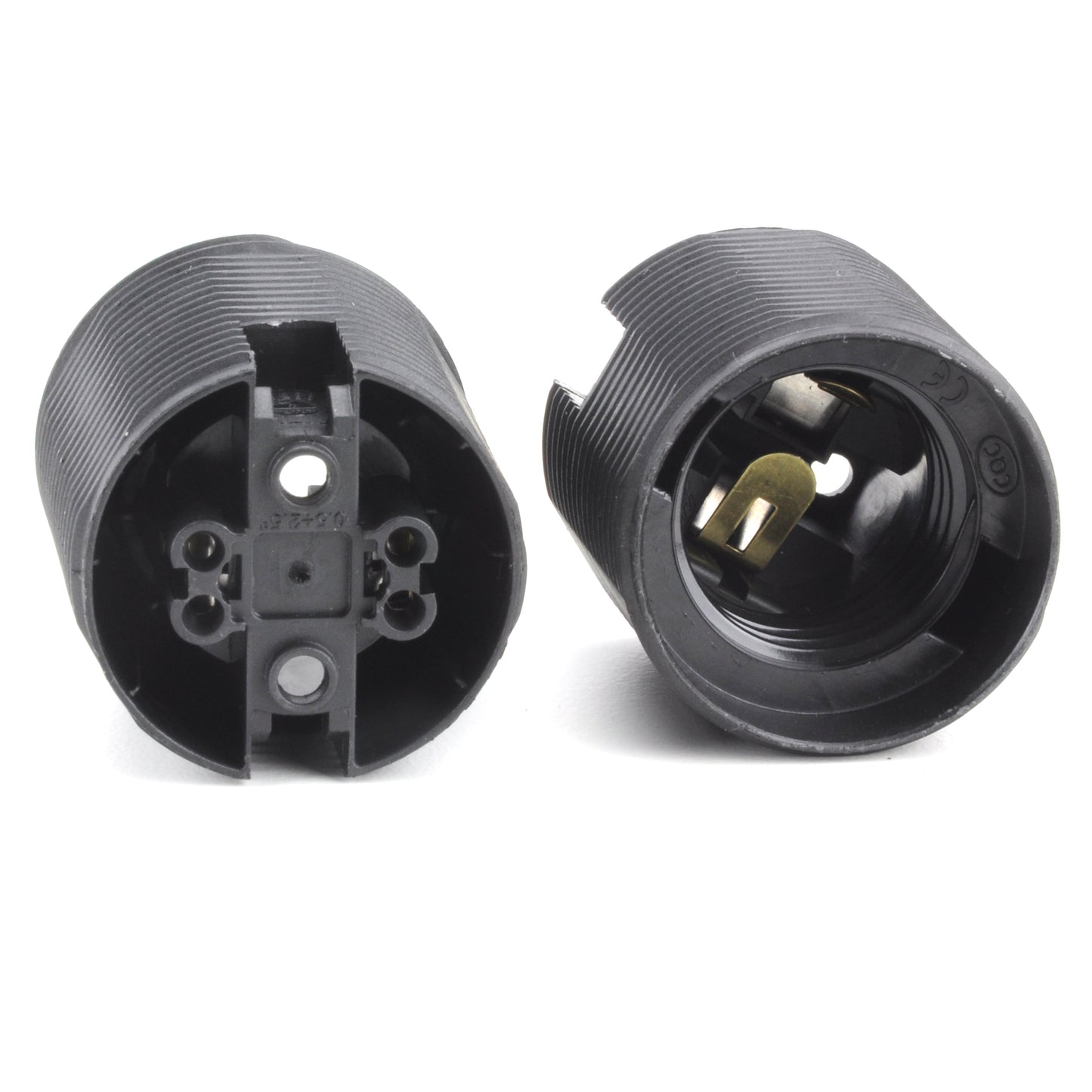 SOCKET SANS VIS E27 NOIR