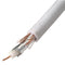 CABLE COAXIAL 75 OHM 1,1/4,8 BLANC