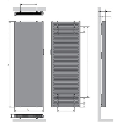 RADIATEUR RODEOTYPE21 PKP 1500 X 600, Debrico, magasin de matériaux de construction sur Bruxelles