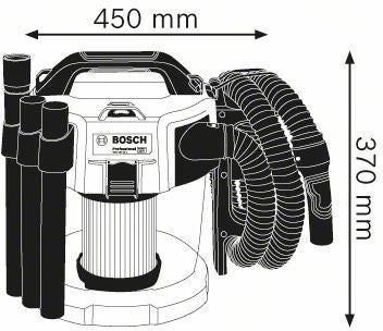 GAS 18V-10 L ASPIRATEUR SOLO, Debrico, magasin de matériaux de construction sur Bruxelles