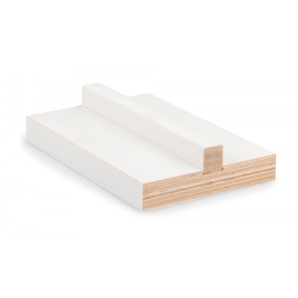 MULTIPLEX BRACE 40CM PREPAINTED WHITE