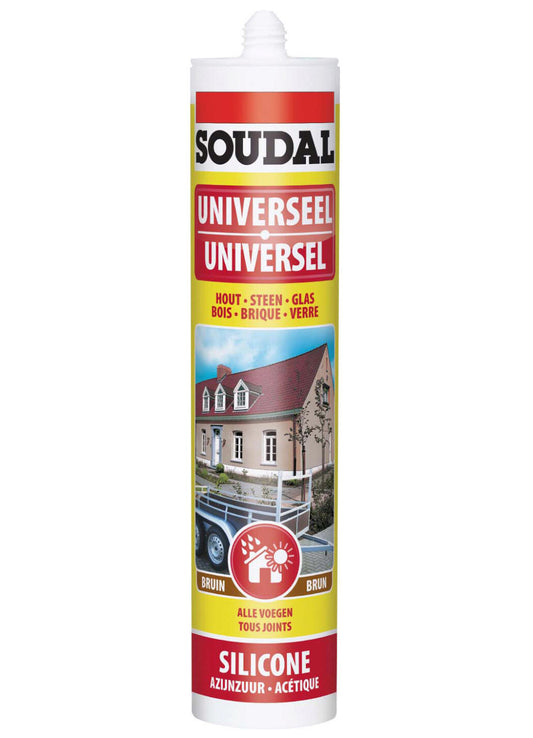 UNIVERSAL SILICONE BROWN/BROWN290ML 