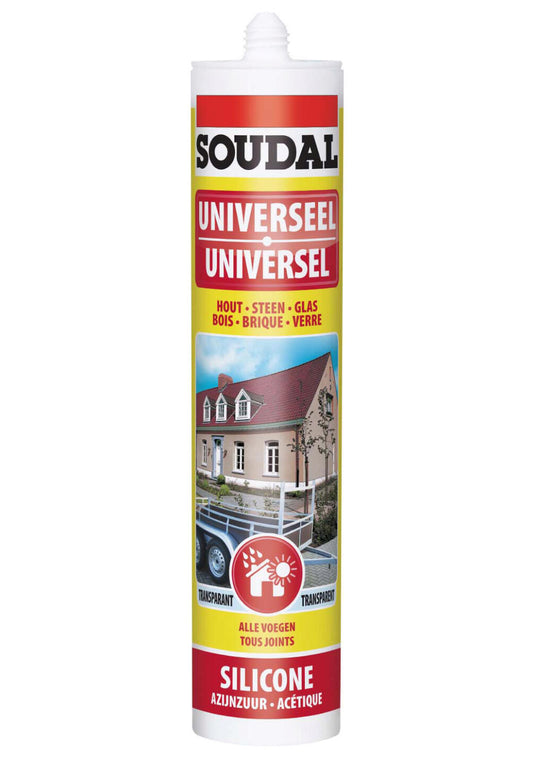 UNIVERSAL SILICONE TRANSP290ML 