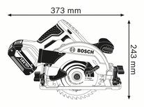 Scie circulaire GKS 18 V-57G C&G L-BOXX