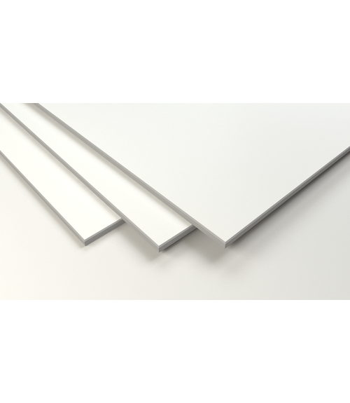 DECOBOARD CLASSIC DCL01 8MM 252X122 BLANC