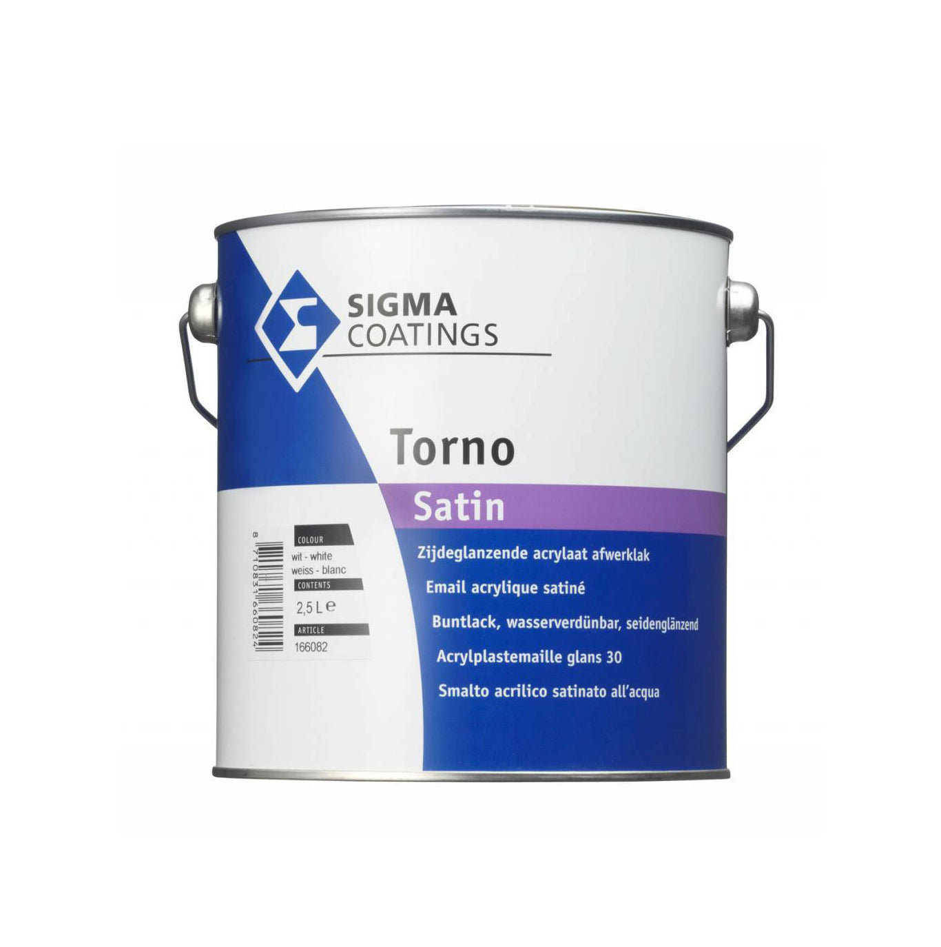 BASE SIGMATORNO SATIN Z 2.5L, Debrico, magasin de matériaux de construction sur Bruxelles