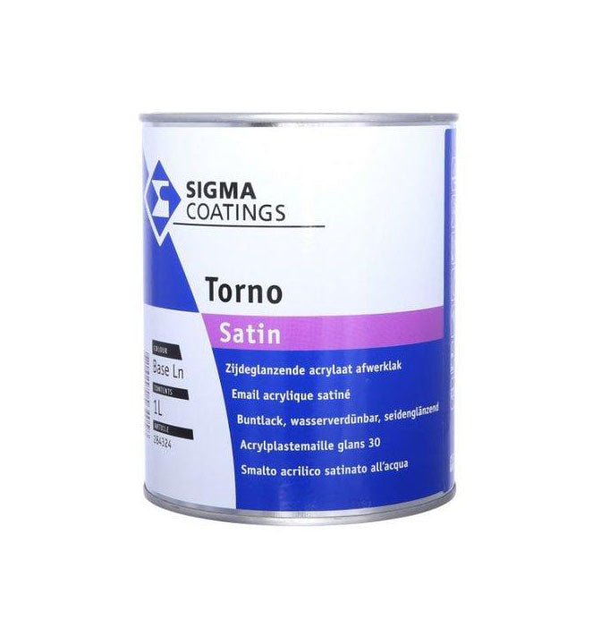 BASE SIGMA TORNO SATIN ZN 1L, Debrico, magasin de matériaux de construction sur Bruxelles