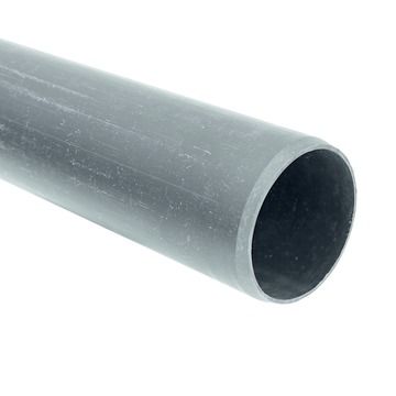 PP TUYAU NOIR 125 mm 4 m